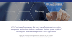 Desktop Screenshot of cissoftware.com